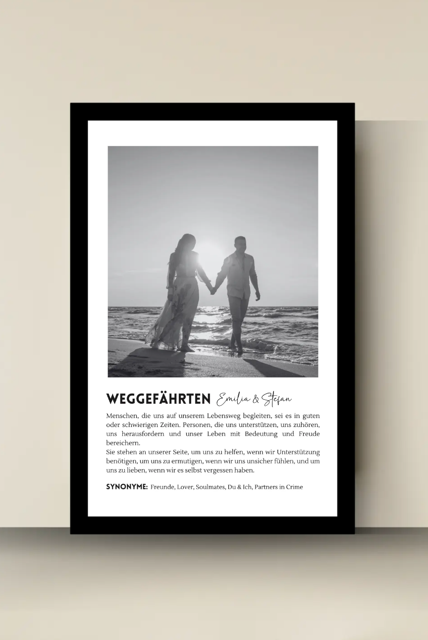 Compagnons - cadeau personnalisable