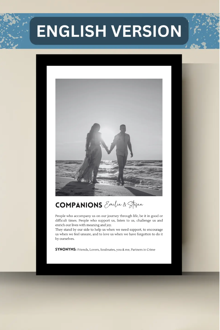 Compagnons - Cadeau personnalisable