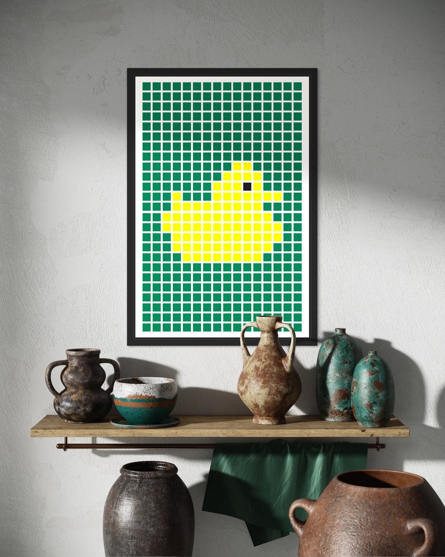 Freya Hearts Premium Poster; Wohnzimmer Poster; Tier Poster; Moderne Wall Art; Cocktail Poster; Küchen Poster; Wandkunst; Rubberduck Poster; Badeente Poster;