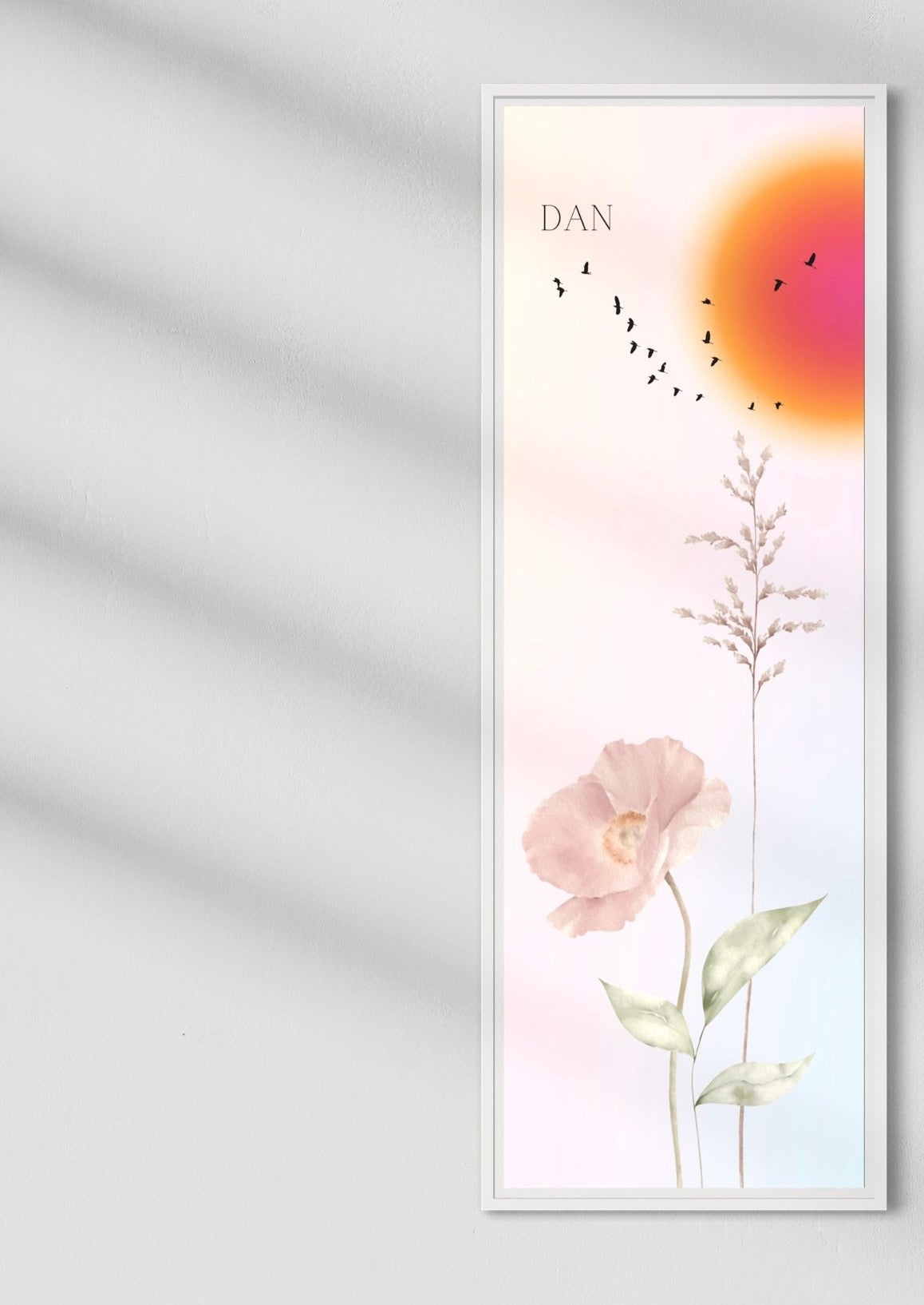 Freya Hearts Premium Poster; Wohnzimmer Poster; Skandinavisches Design; Minimalistisches Poster; Moderne Wall Art; Esszimmer Poster; Küchen Poster; Wandkunst; Blumenposter; Küchenposter;