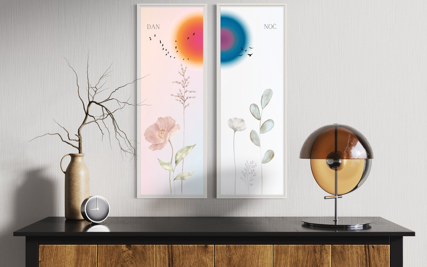 Freya Hearts Premium Poster; Wohnzimmer Poster; Skandinavisches Design; Minimalistisches Poster; Moderne Wall Art; Esszimmer Poster; Küchen Poster; Wandkunst; Blumenposter; Küchenposter;