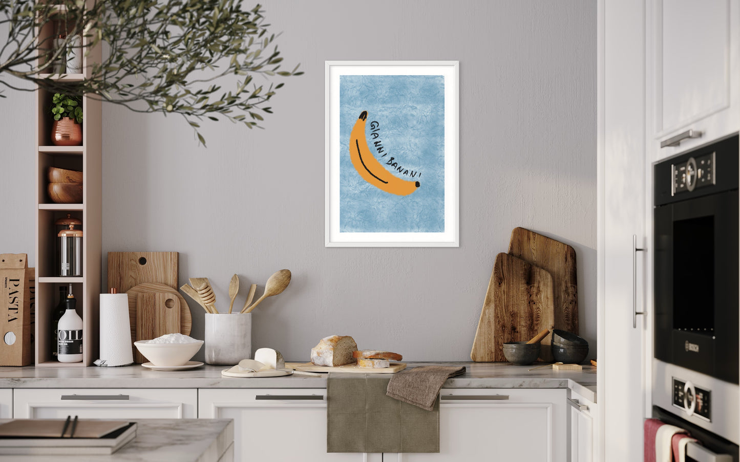 "Gianni Banani" Premium Poster