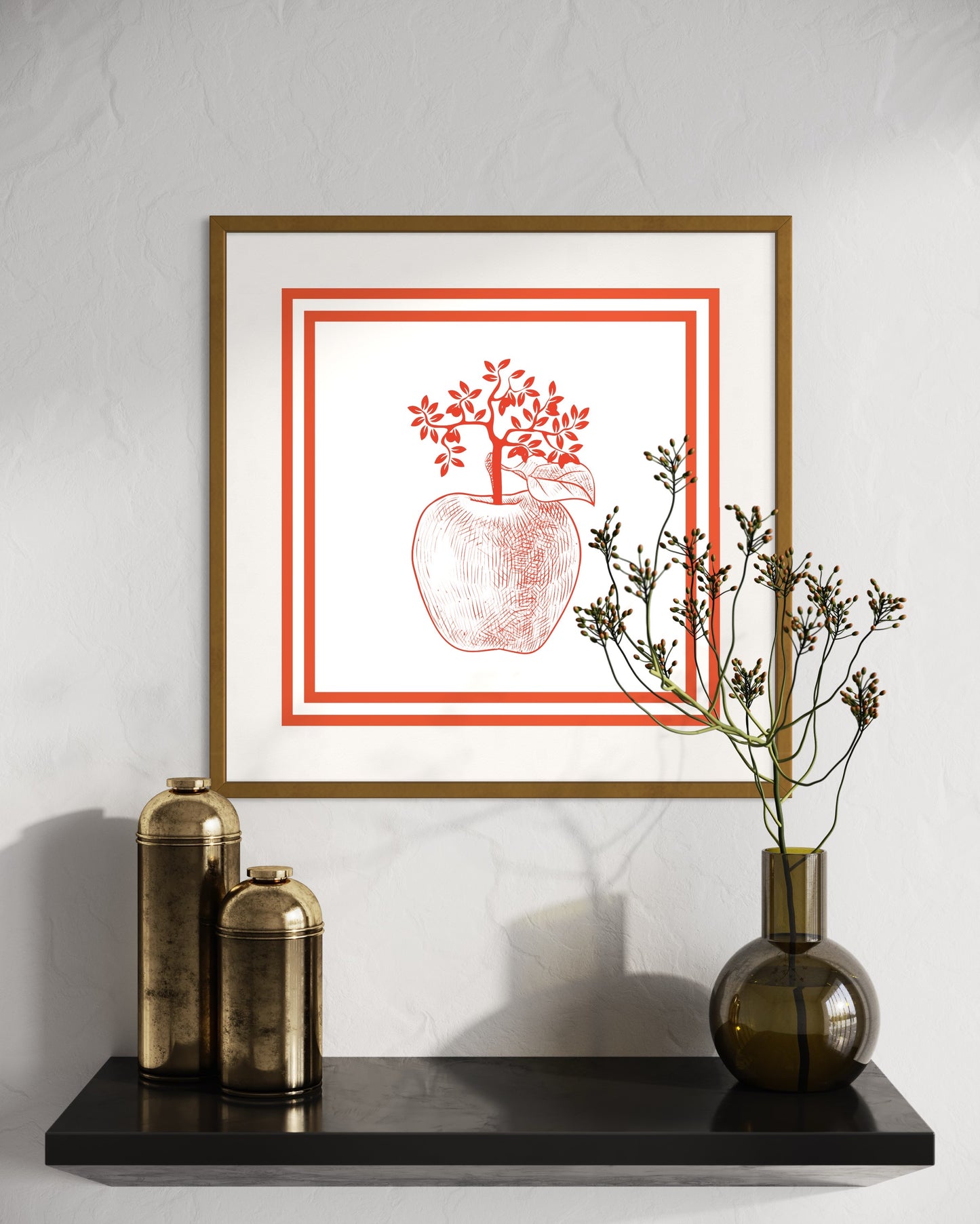 Poster Premium "Pomme Rouge" - Edition 2