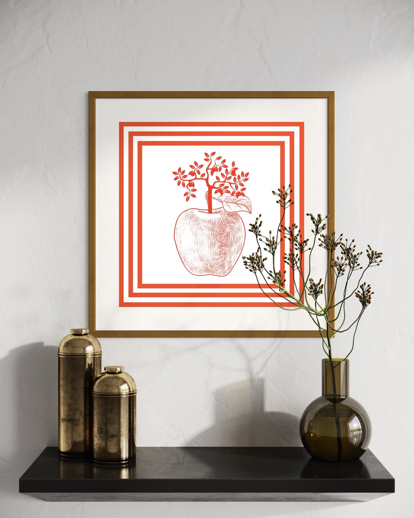 Poster Premium "Pomme Rouge" - Edition 3