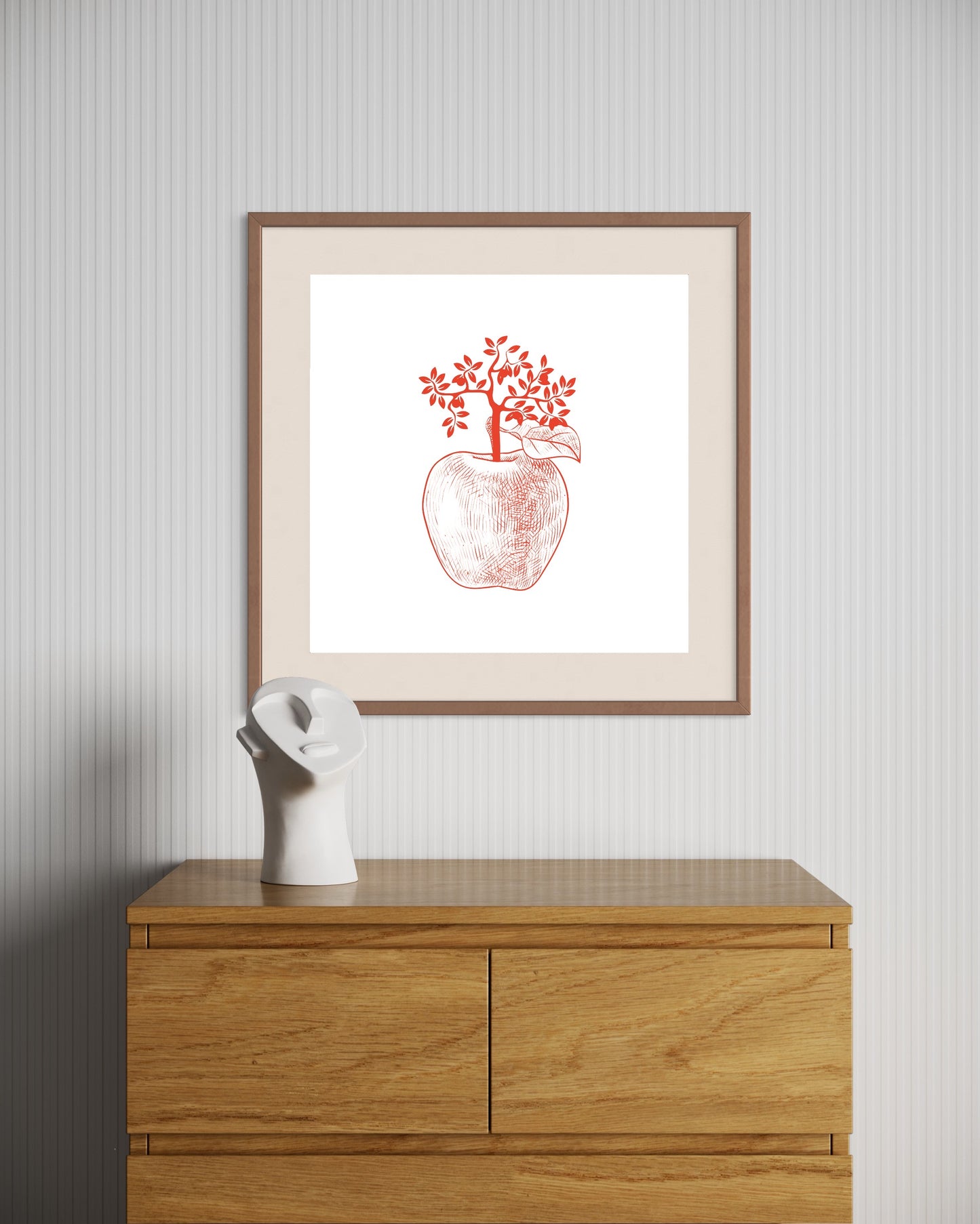 Affiche Premium "Pomme Rouge" - Edition 1