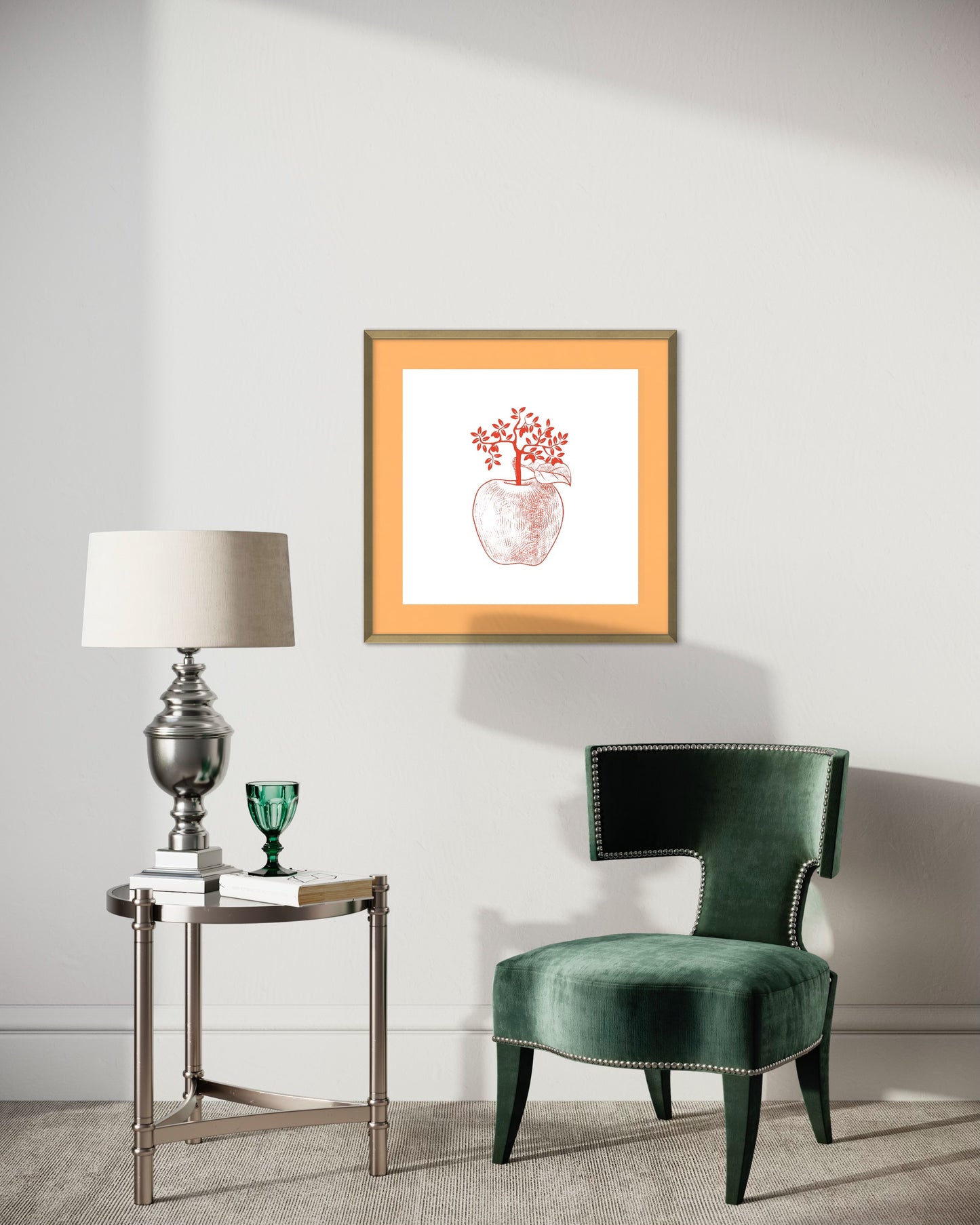 Affiche Premium "Pomme Rouge" - Edition 1