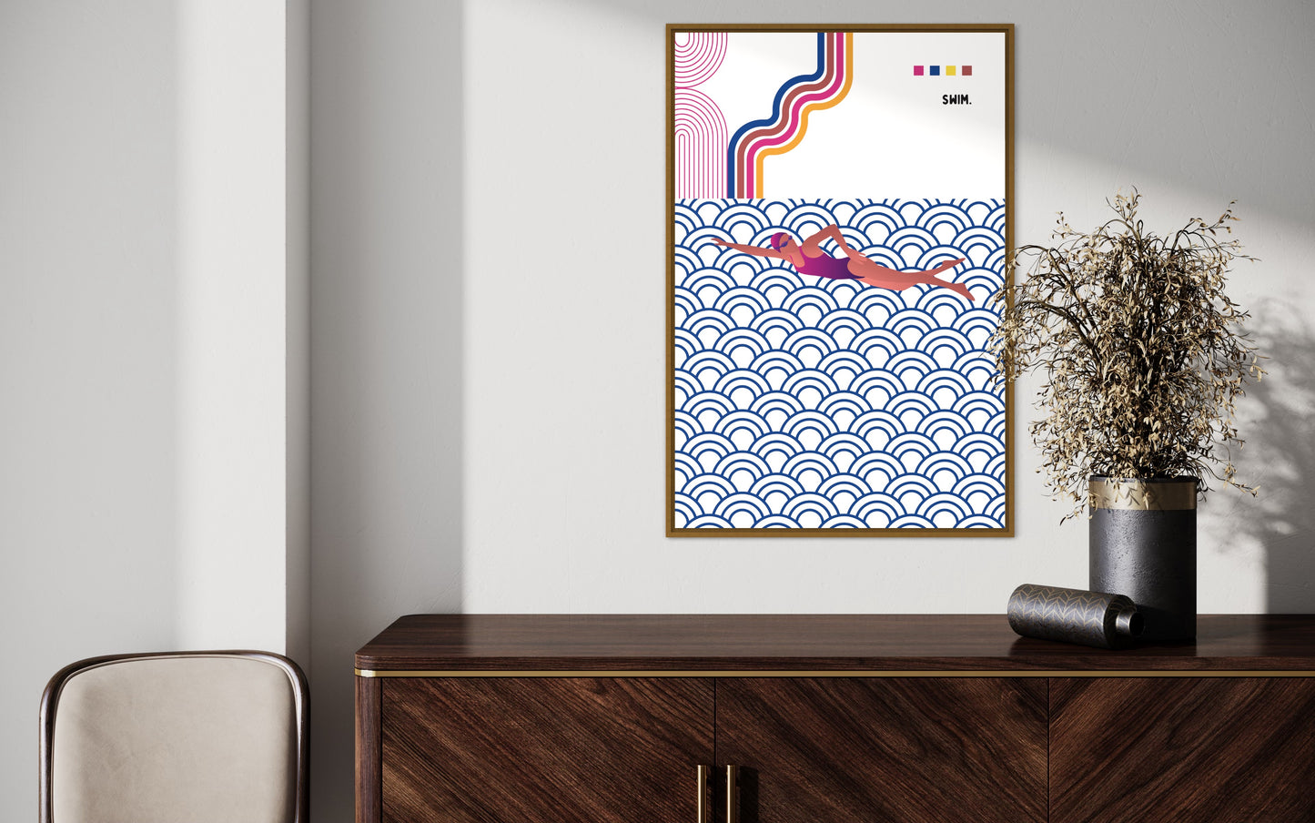 "Nager" Poster Premium
