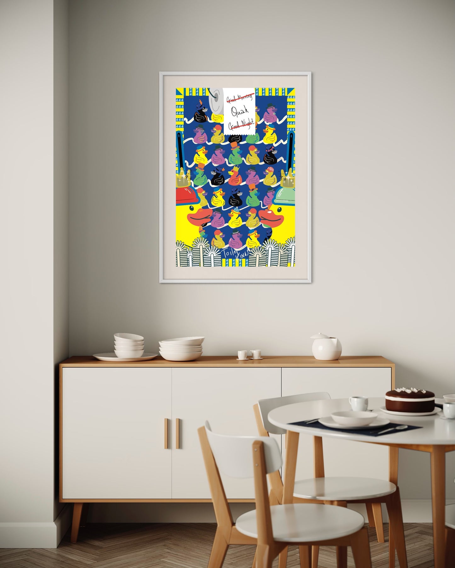Freya Hearts Premium Poster; Wohnzimmer Poster; Tier Poster; Moderne Wall Art; Cocktail Poster; Küchen Poster; Wandkunst
