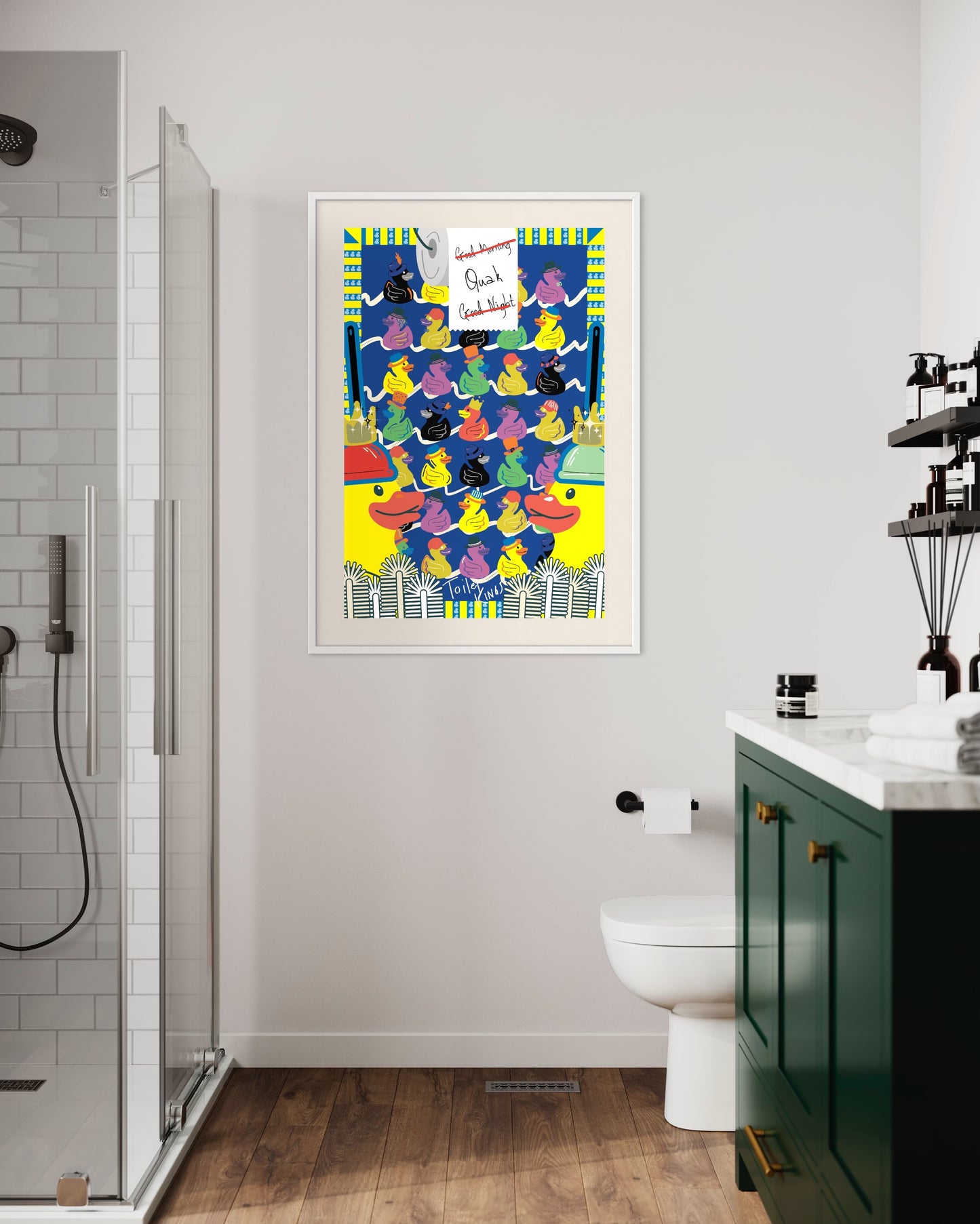 Freya Hearts Premium Poster; Wohnzimmer Poster; Tier Poster; Moderne Wall Art; Cocktail Poster; Küchen Poster; Wandkunst