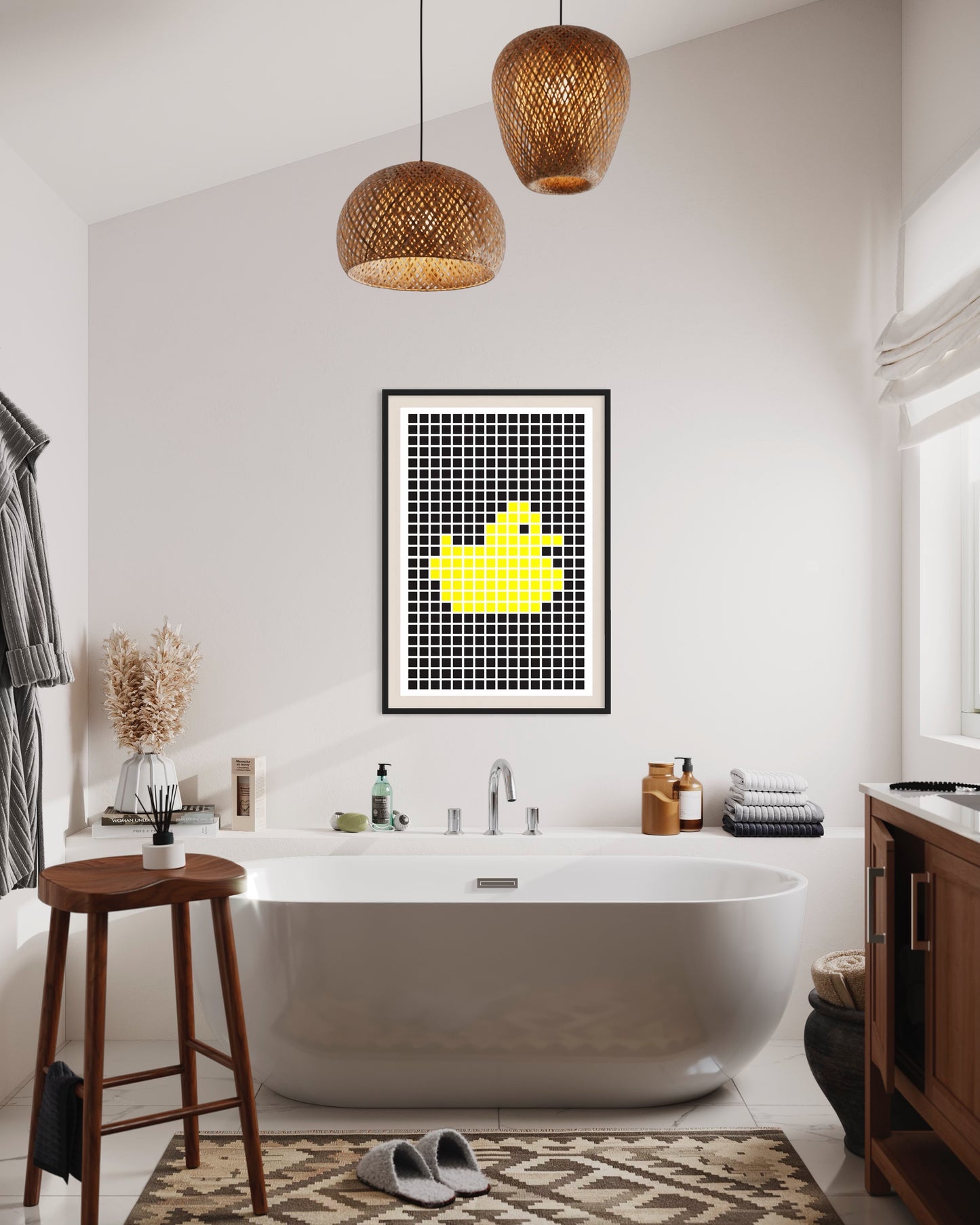 Freya Hearts Premium Poster; Wohnzimmer Poster; Tier Poster; Moderne Wall Art; Cocktail Poster; Küchen Poster; Wandkunst