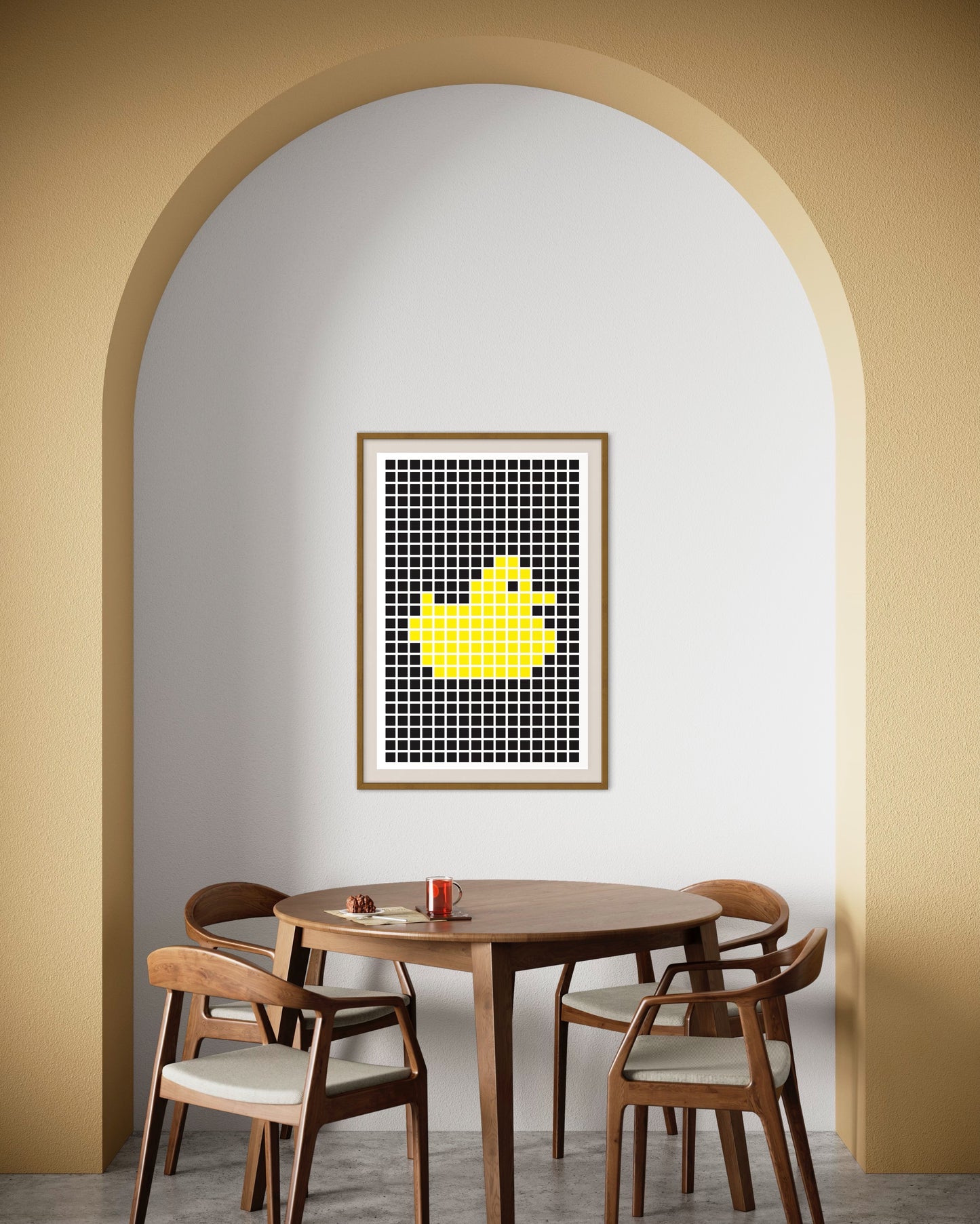 Freya Hearts Premium Poster; Wohnzimmer Poster; Tier Poster; Moderne Wall Art; Cocktail Poster; Küchen Poster; Wandkunst
