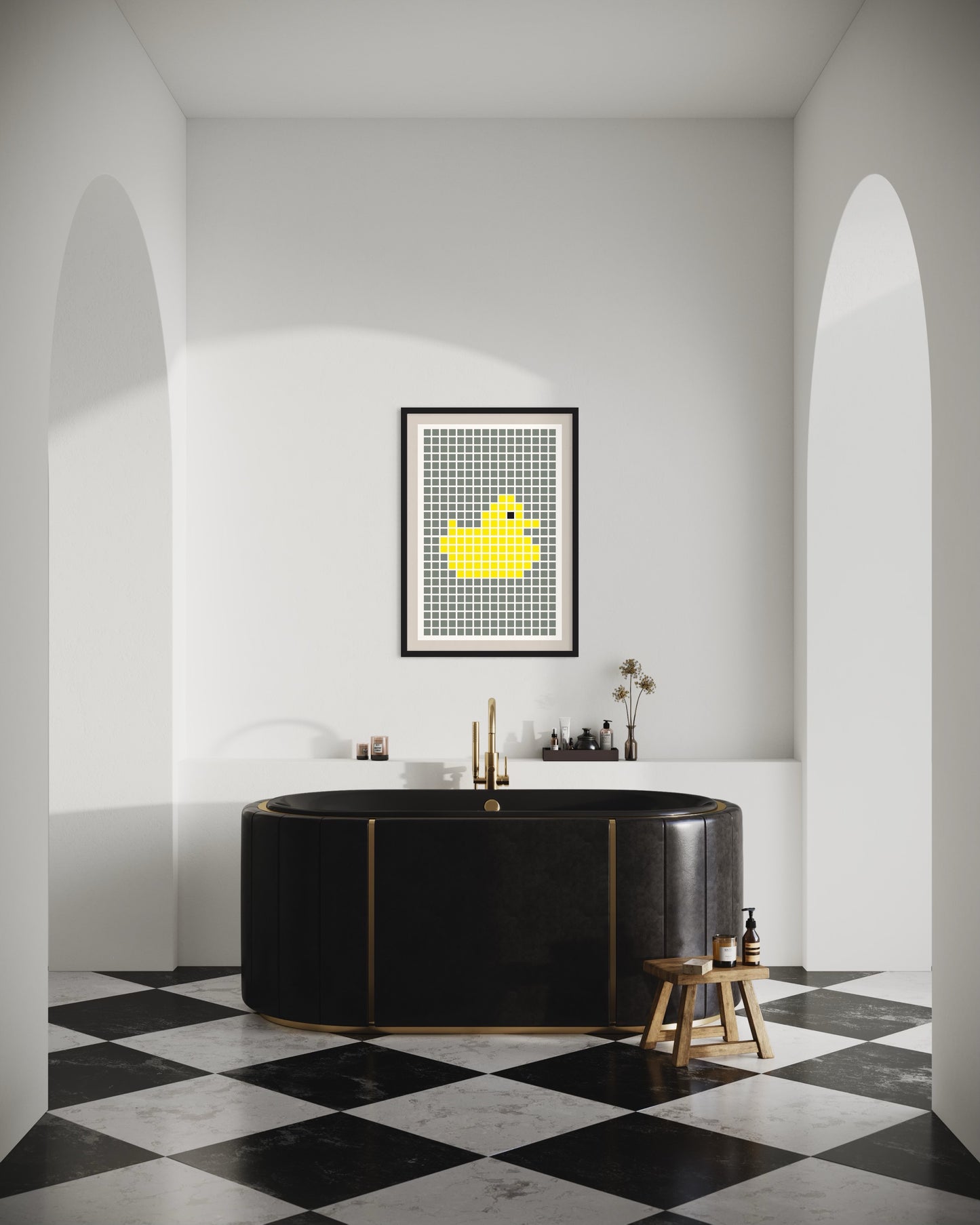 Freya Hearts Premium Poster; Wohnzimmer Poster; Tier Poster; Moderne Wall Art; Cocktail Poster; Küchen Poster; Wandkunst