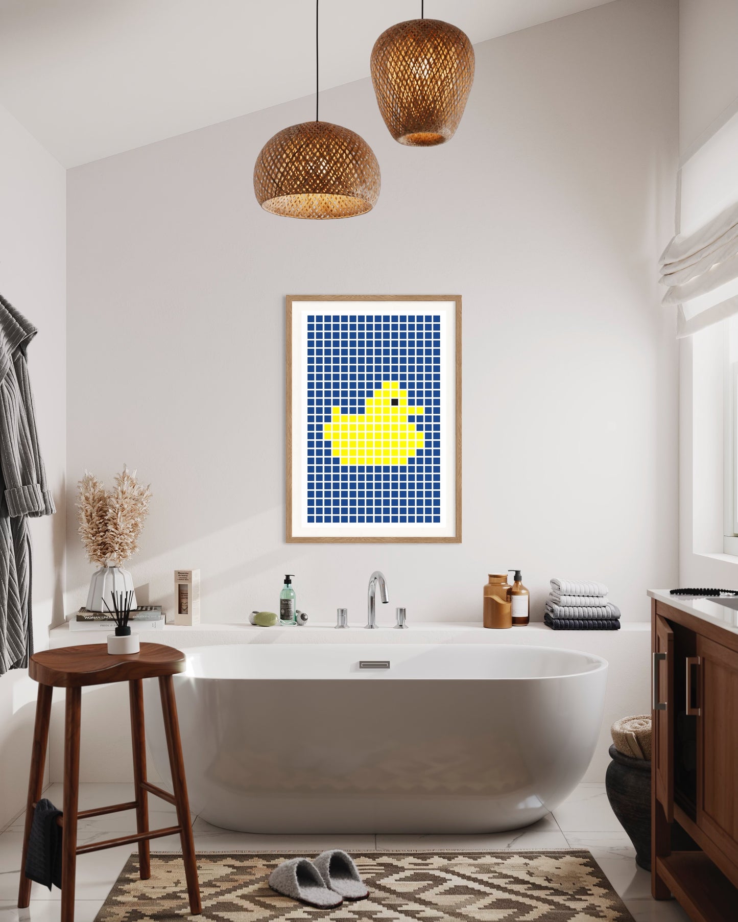 Freya Hearts Premium Poster; Wohnzimmer Poster; Tier Poster; Moderne Wall Art; Cocktail Poster; Küchen Poster; Wandkunst
