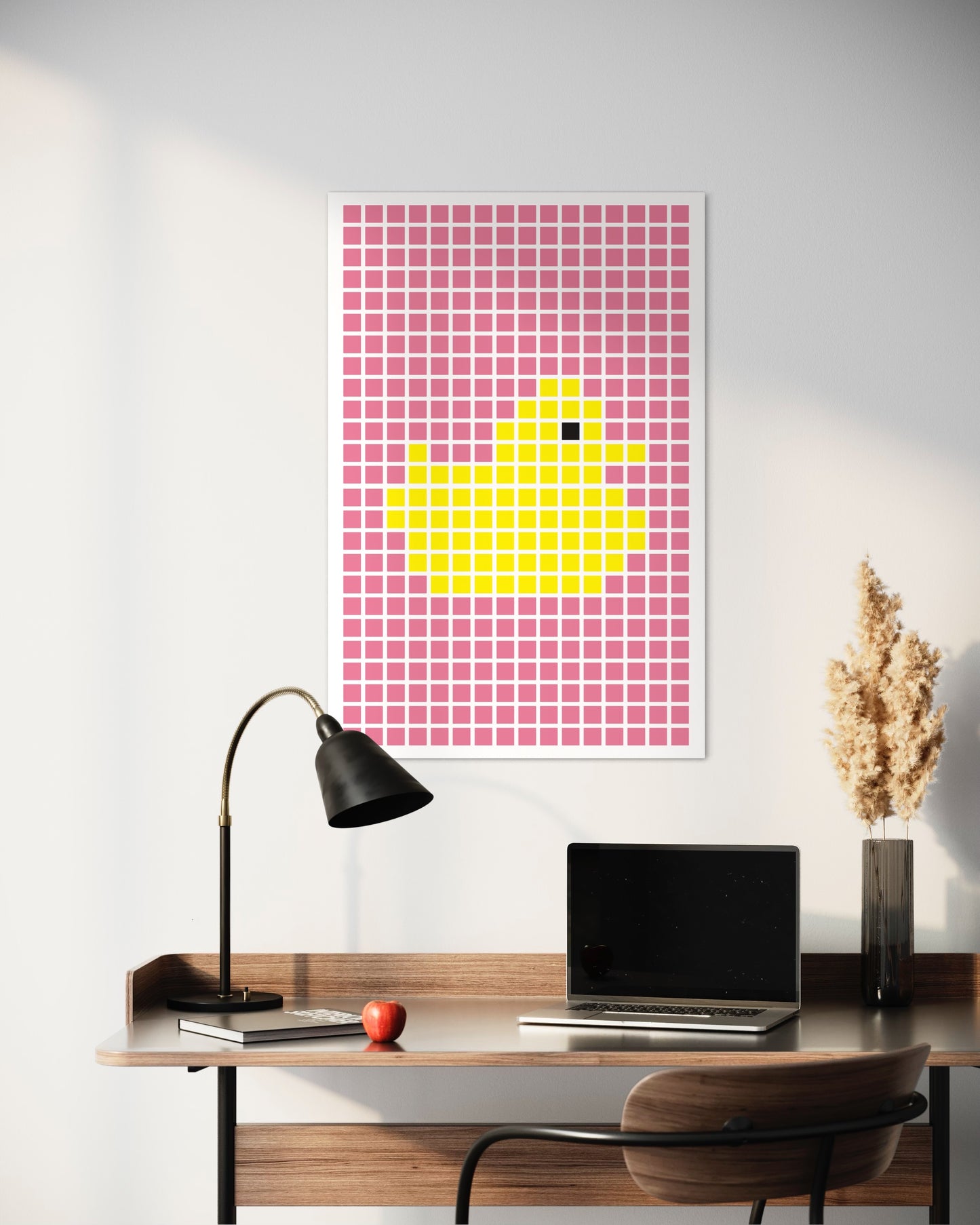"Rubberduck" Premium Poster - (rosa)