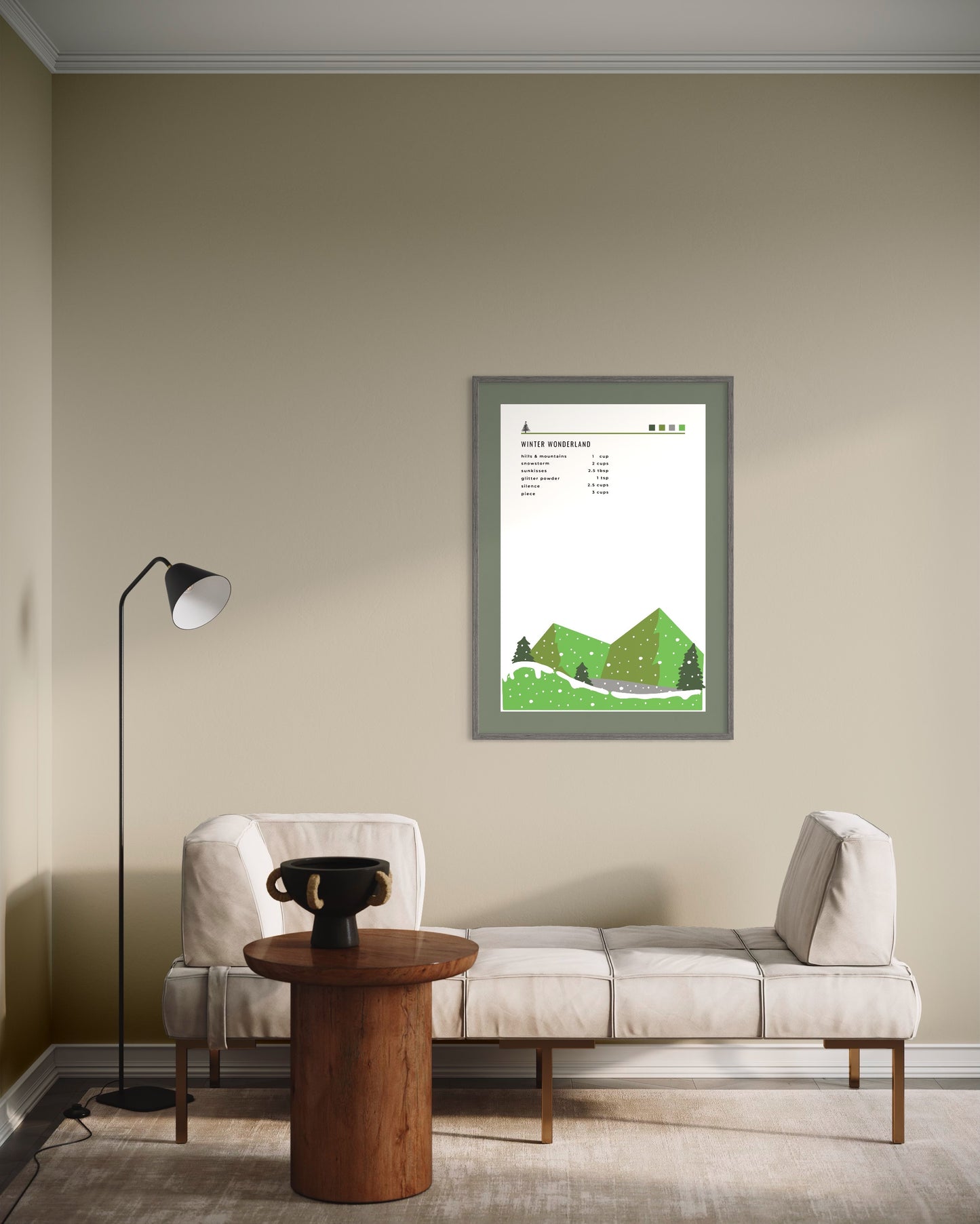 Poster Premium "Winter Wonderland" - (vert)
