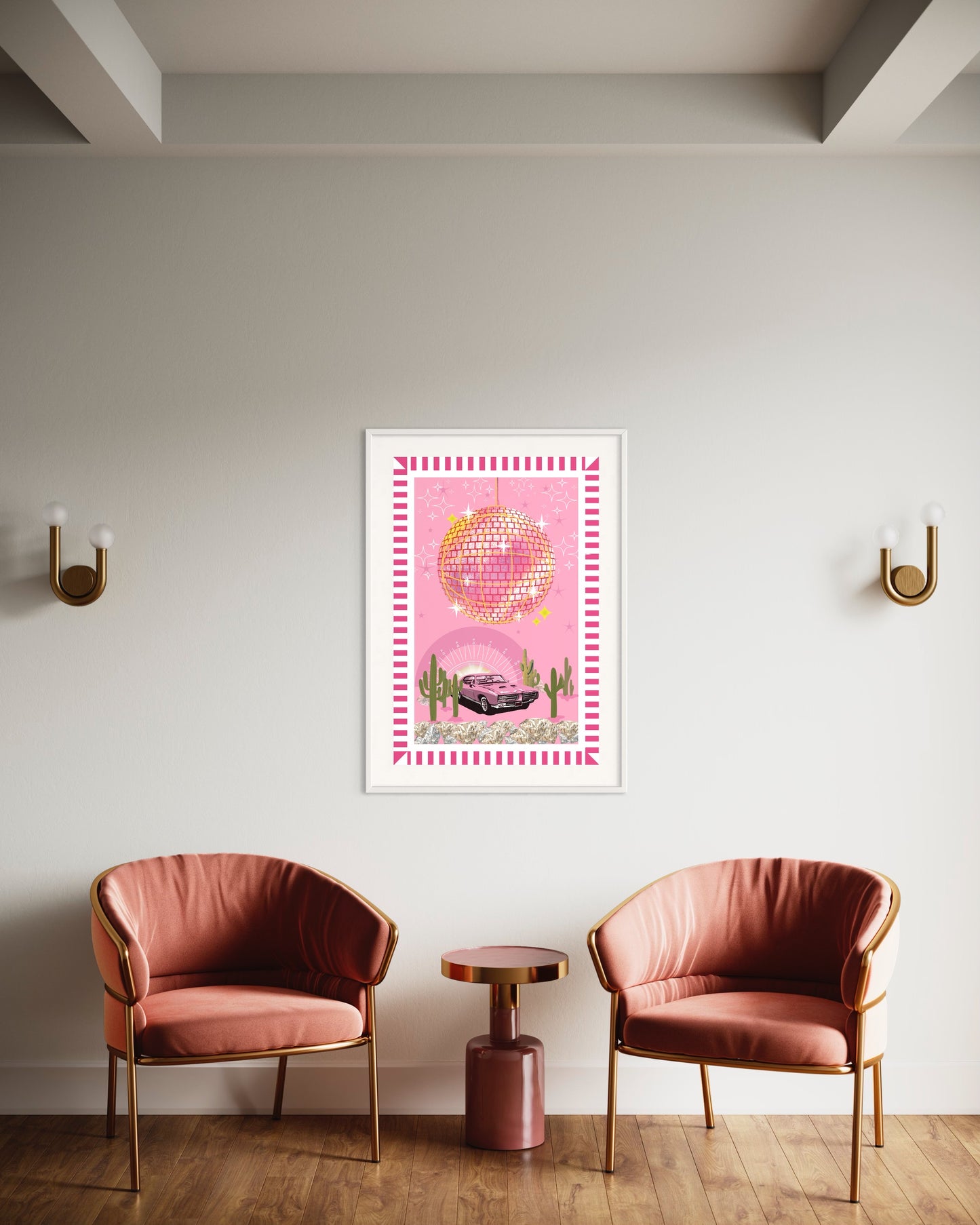 Freya Hearts Premium Poster; Wohnzimmer Poster; Skandinavisches Design; Minimalistisches Poster; Moderne Wall Art; Esszimmer Poster; Küchen Poster; Wandkunst