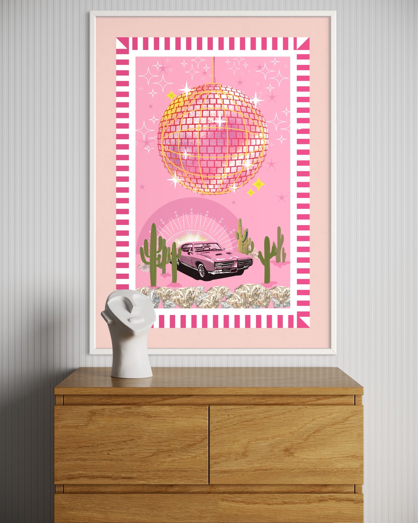 Freya Hearts Premium Poster; Wohnzimmer Poster; Skandinavisches Design; Minimalistisches Poster; Moderne Wall Art; Esszimmer Poster; Küchen Poster; Wandkunst
