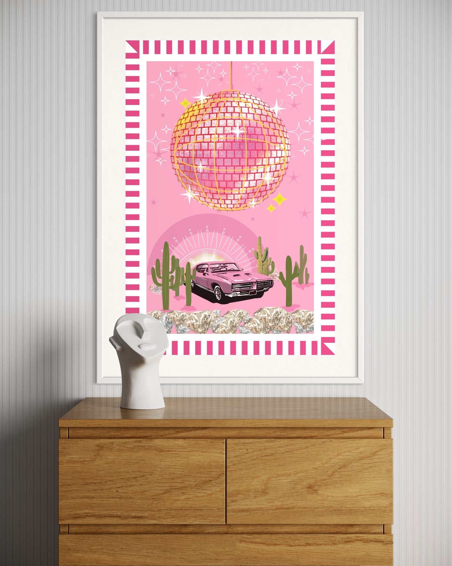 Freya Hearts Premium Poster; Wohnzimmer Poster; Skandinavisches Design; Minimalistisches Poster; Moderne Wall Art; Esszimmer Poster; Küchen Poster; Wandkunst