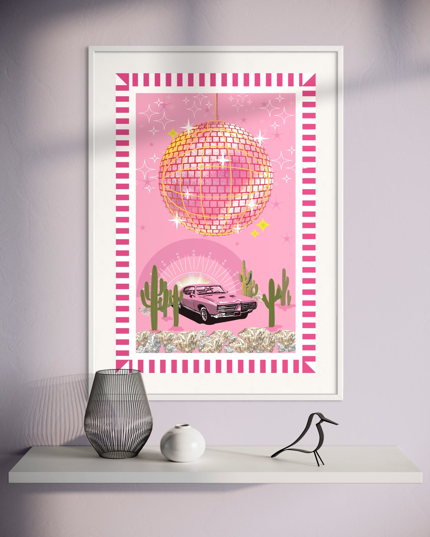 Freya Hearts Premium Poster; Wohnzimmer Poster; Skandinavisches Design; Minimalistisches Poster; Moderne Wall Art; Esszimmer Poster; Küchen Poster; Wandkunst