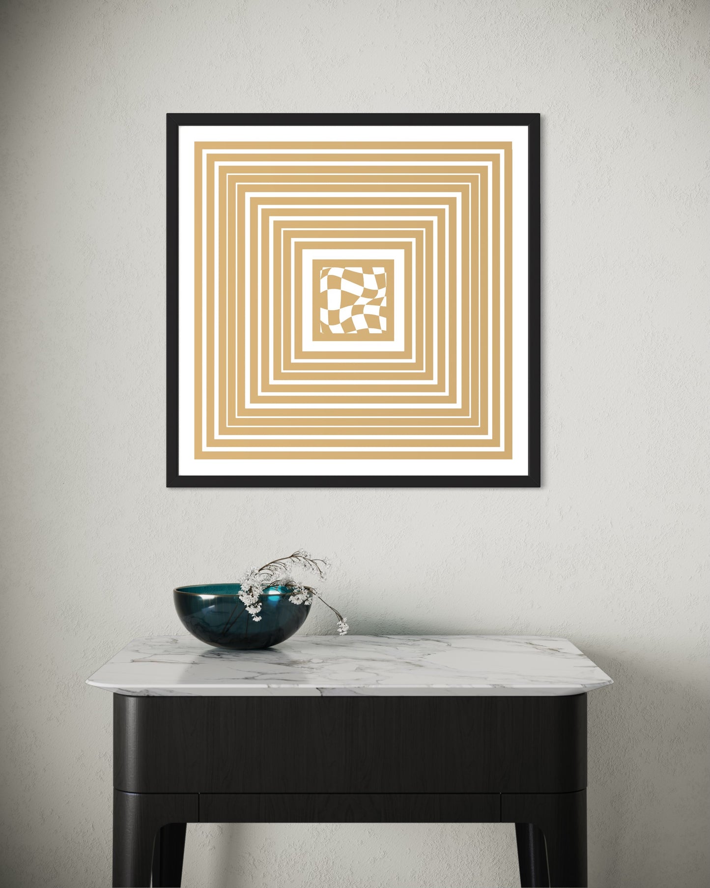 Poster Premium "Carré" - (beige)