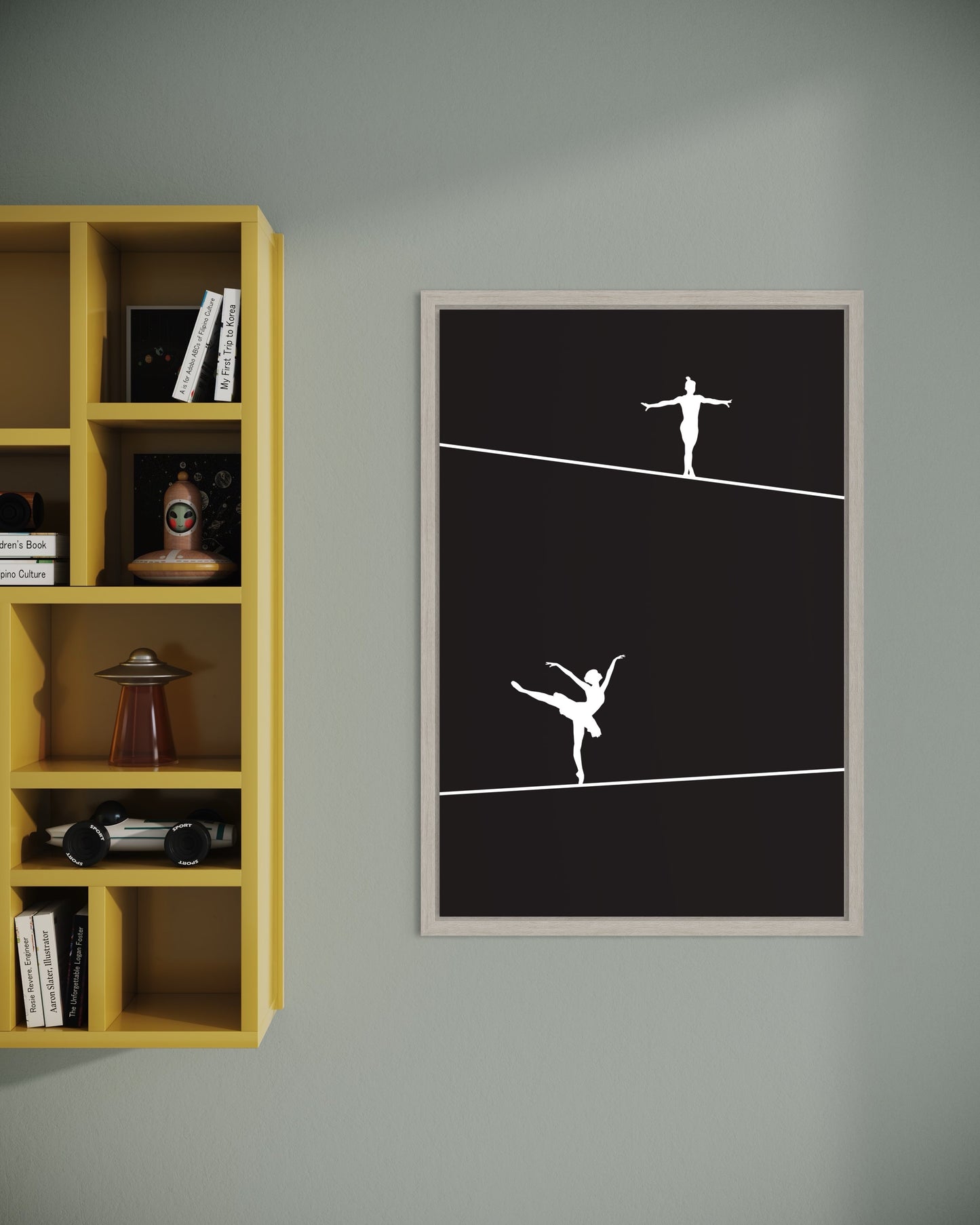Freya Hearts Premium Poster; Wohnzimmer Poster; Skandinavisches Design; Minimalistisches Poster; Moderne Wall Art; Esszimmer Poster; Küchen Poster; Wandkunst