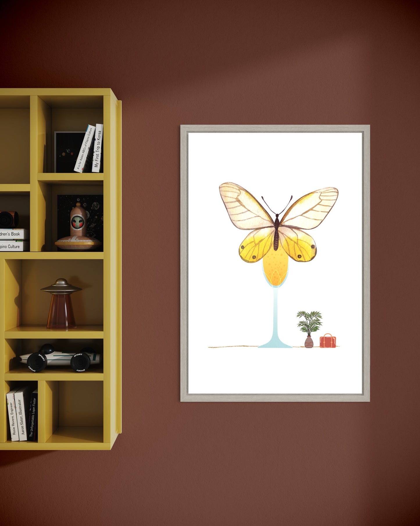 Freya Hearts Premium Poster; Wohnzimmer Poster; Tier Poster; Moderne Wall Art; Cocktail Poster; Küchen Poster; Wandkunst