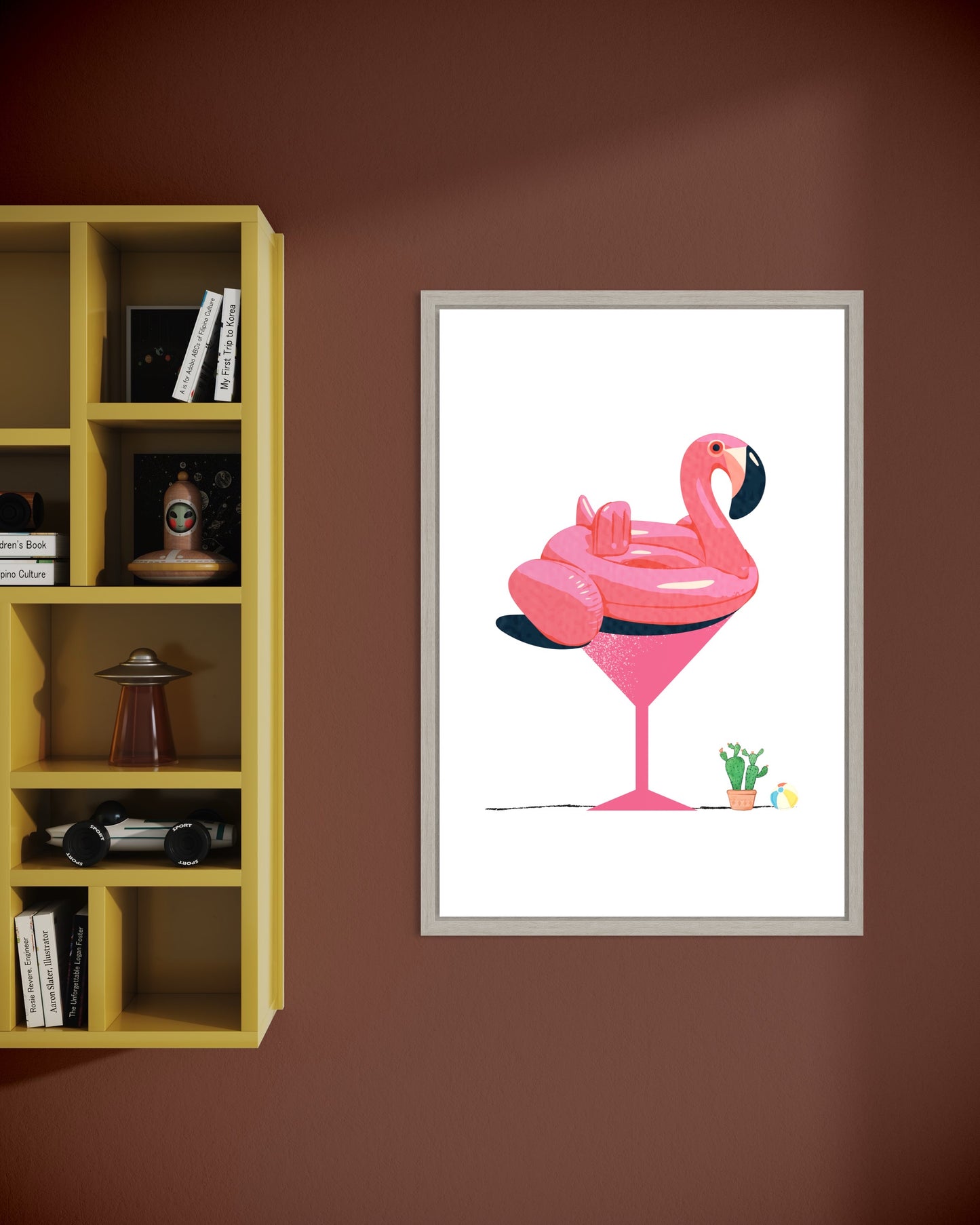 Freya Hearts Premium Poster; Wohnzimmer Poster; Tier Poster; Moderne Wall Art; Cocktail Poster; Küchen Poster; Wandkunst