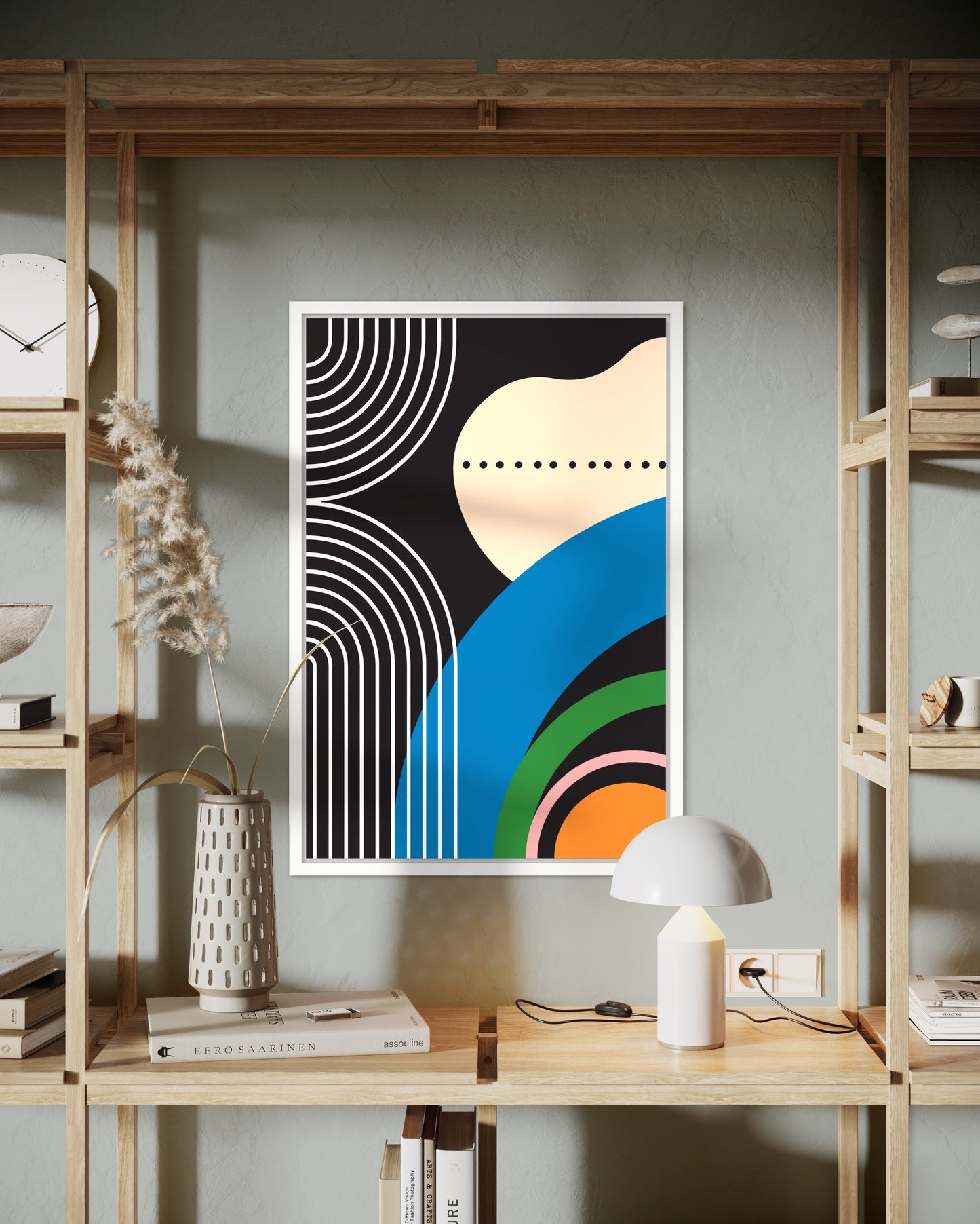 Freya Hearts Premium Poster; Wohnzimmer Poster; Skandinavisches Design; Minimalistisches Poster; Moderne Wall Art; Esszimmer Poster; Küchen Poster; Wandkunst