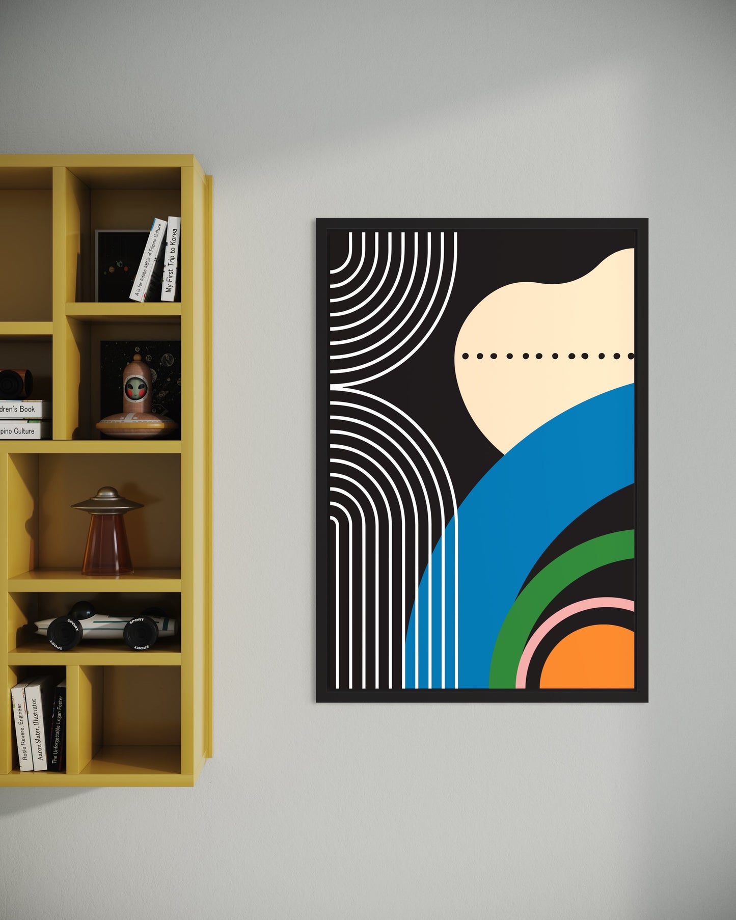 Freya Hearts Premium Poster; Wohnzimmer Poster; Skandinavisches Design; Minimalistisches Poster; Moderne Wall Art; Esszimmer Poster; Küchen Poster; Wandkunst