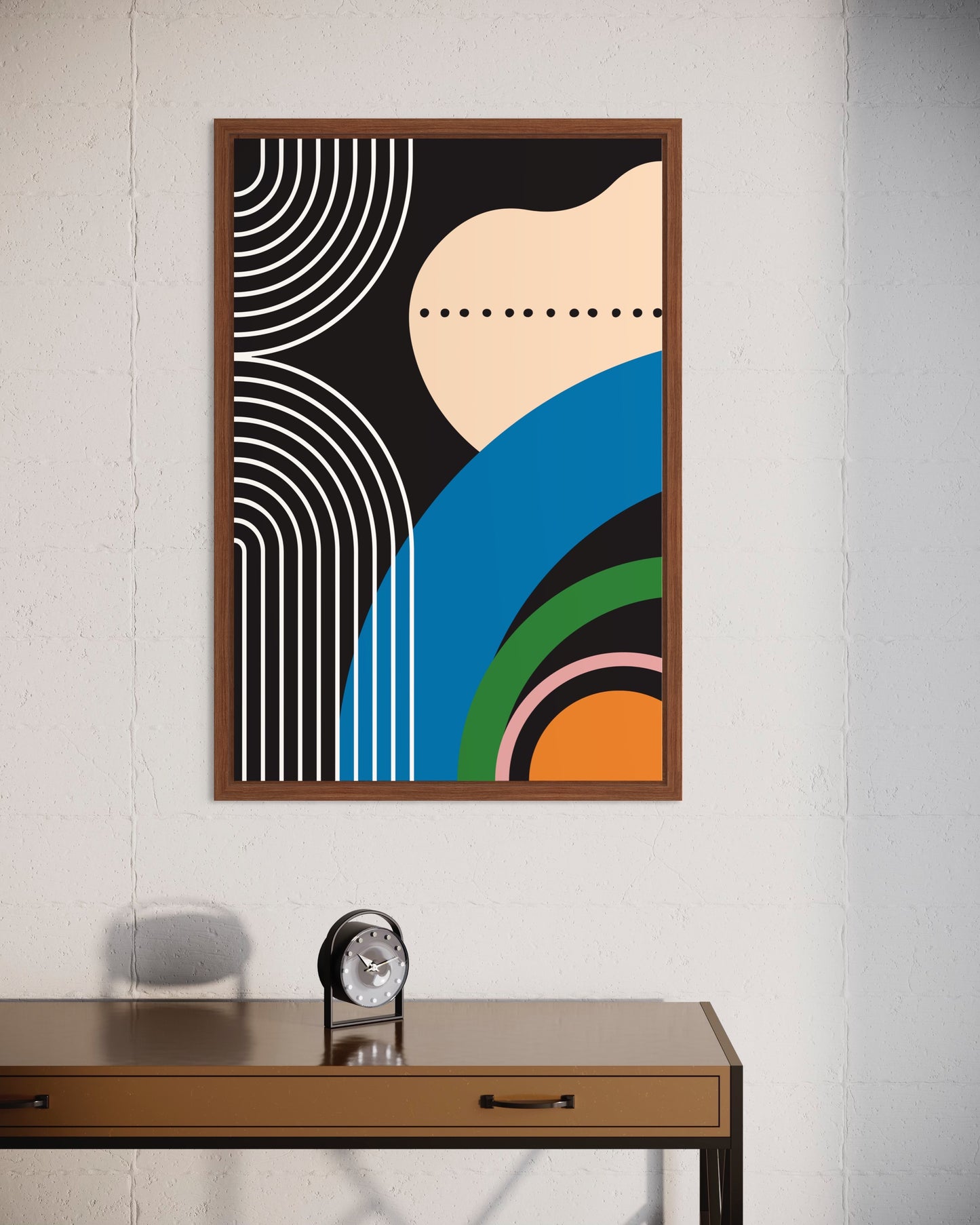 Freya Hearts Premium Poster; Wohnzimmer Poster; Skandinavisches Design; Minimalistisches Poster; Moderne Wall Art; Esszimmer Poster; Küchen Poster; Wandkunst