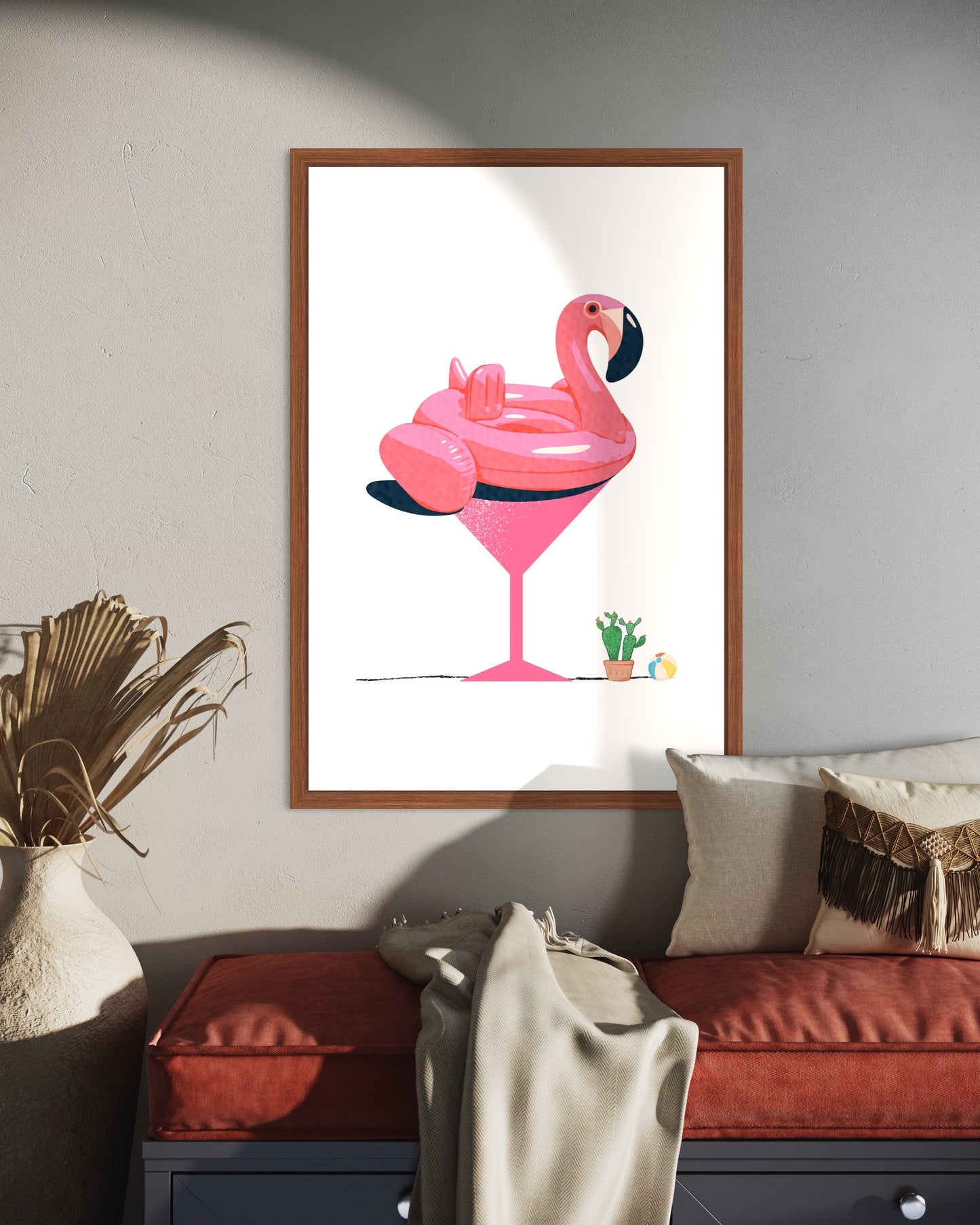 Freya Hearts Premium Poster; Wohnzimmer Poster; Tier Poster; Moderne Wall Art; Cocktail Poster; Küchen Poster; Wandkunst