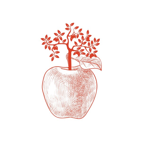 Affiche Premium "Pomme Rouge" - Edition 1