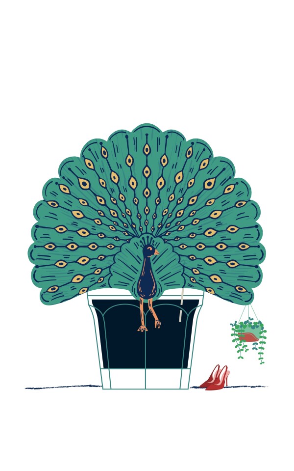 Freya Hearts Premium Poster; Wohnzimmer Poster; Tier Poster; Moderne Wall Art; Cocktail Poster; Küchen Poster; Wandkunst; Pfau Poster; Peacock Poster;