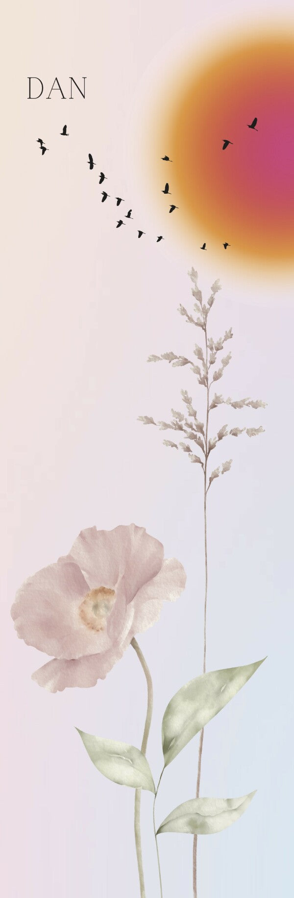 Freya Hearts Premium Poster; Wohnzimmer Poster; Skandinavisches Design; Minimalistisches Poster; Moderne Wall Art; Esszimmer Poster; Küchen Poster; Wandkunst; Blumenposter; Küchenposter;