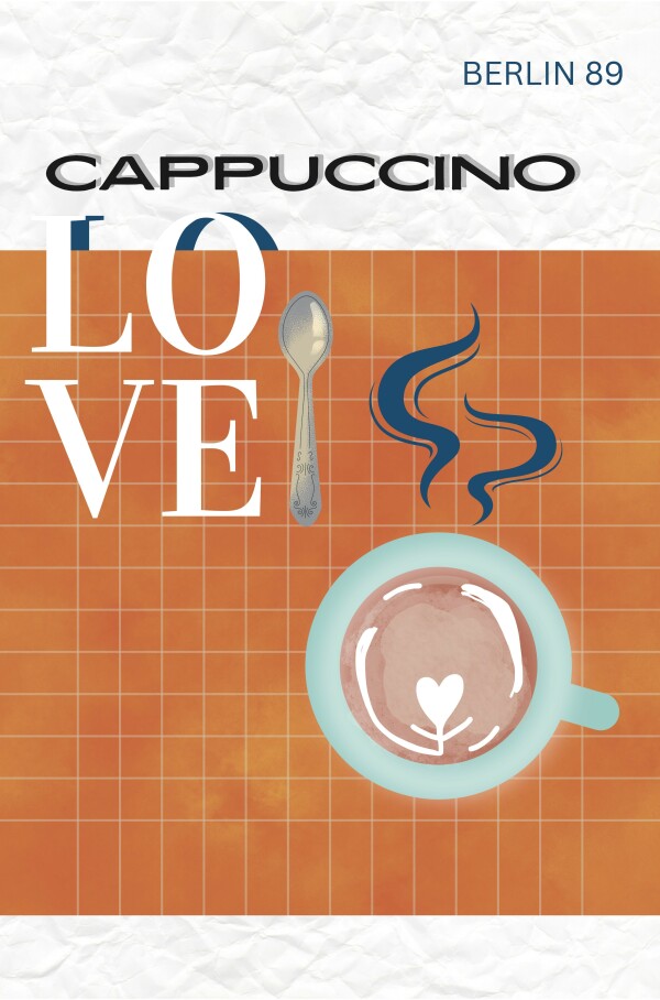 Freya Hearts Premium Poster; Wohnzimmer Poster; Skandinavisches Design; Minimalistisches Poster; Moderne Wall Art; Esszimmer Poster; Küchen Poster; Wandkunst; Kaffee Poster; Coffee love Poster;