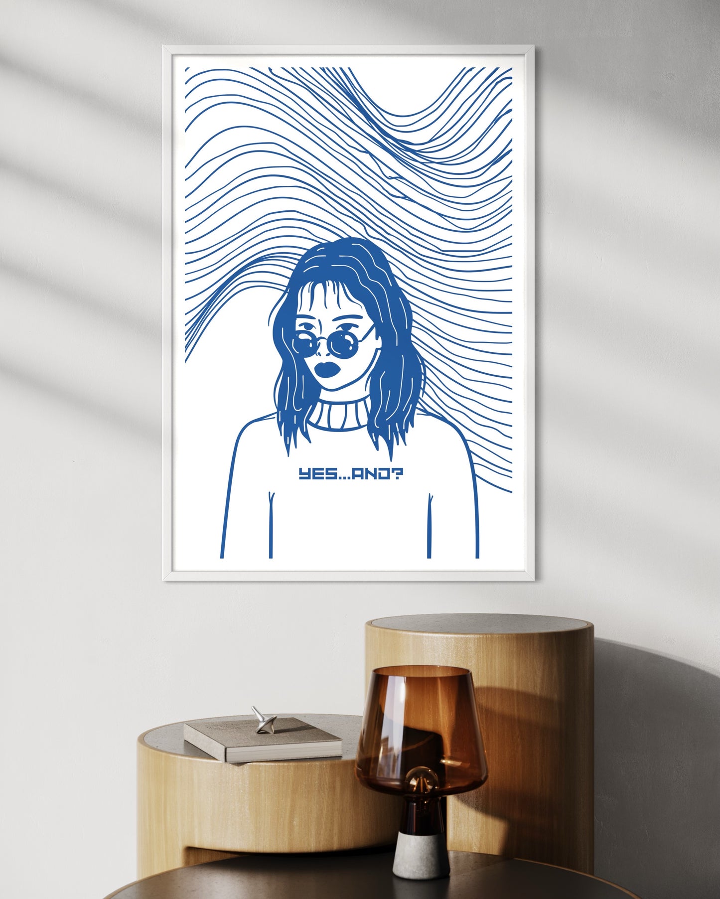 Freya Hearts Premium Poster; Wohnzimmer Poster; Skandinavisches Design; Minimalistisches Poster; Moderne Wall Art; Esszimmer Poster; Küchen Poster; Wandkunst; Women Poster; Women's Day Poster; Feminismus Poster