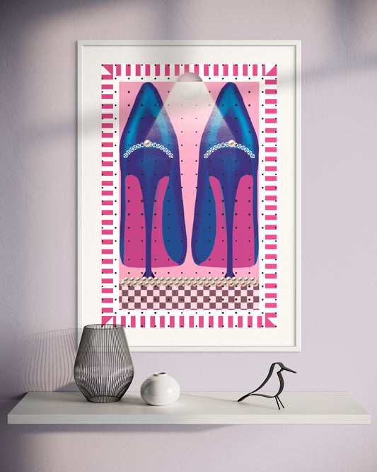 Freya Hearts Premium Poster; Wohnzimmer Poster; Skandinavisches Design; Minimalistisches Poster; Moderne Wall Art; Esszimmer Poster; Küchen Poster; Wandkunst