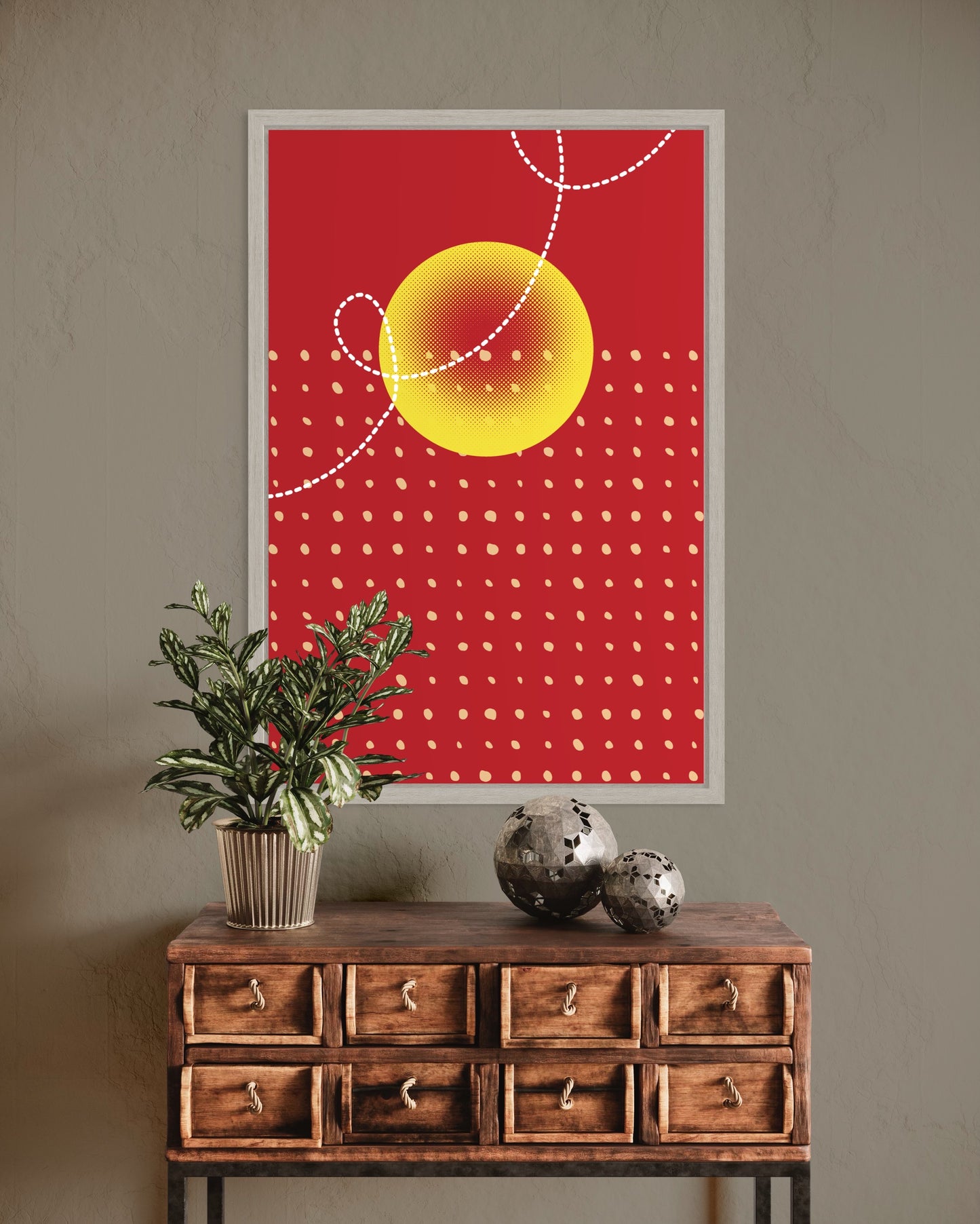 Freya Hearts Premium Poster; Wohnzimmer Poster; Skandinavisches Design; Minimalistisches Poster; Moderne Wall Art; Esszimmer Poster; Küchen Poster; Wandkunst