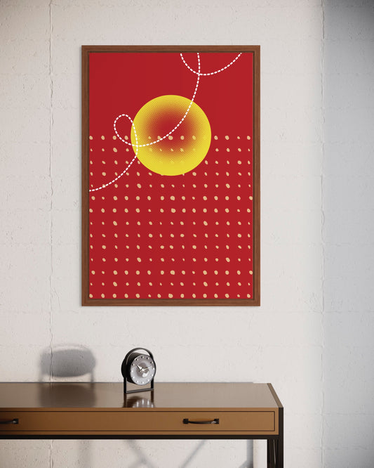 Freya Hearts Premium Poster; Wohnzimmer Poster; Skandinavisches Design; Minimalistisches Poster; Moderne Wall Art; Esszimmer Poster; Küchen Poster; Wandkunst