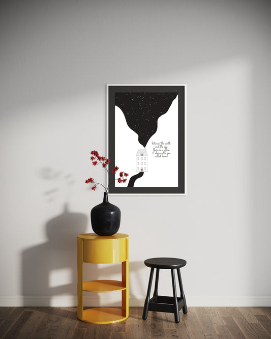 "Ciel étoilé" Poster Premium