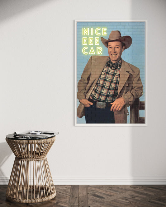 "Nice EEECar" Premium Poster